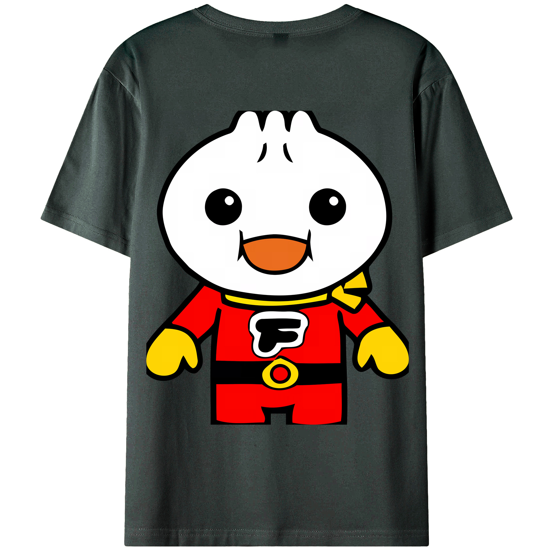 （画像用） アンパンマン Anpanman 綿100％ メンズ半袖Tシャツ（バックプリント） 通気性